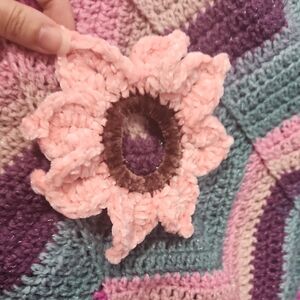 Flower Scrunchie